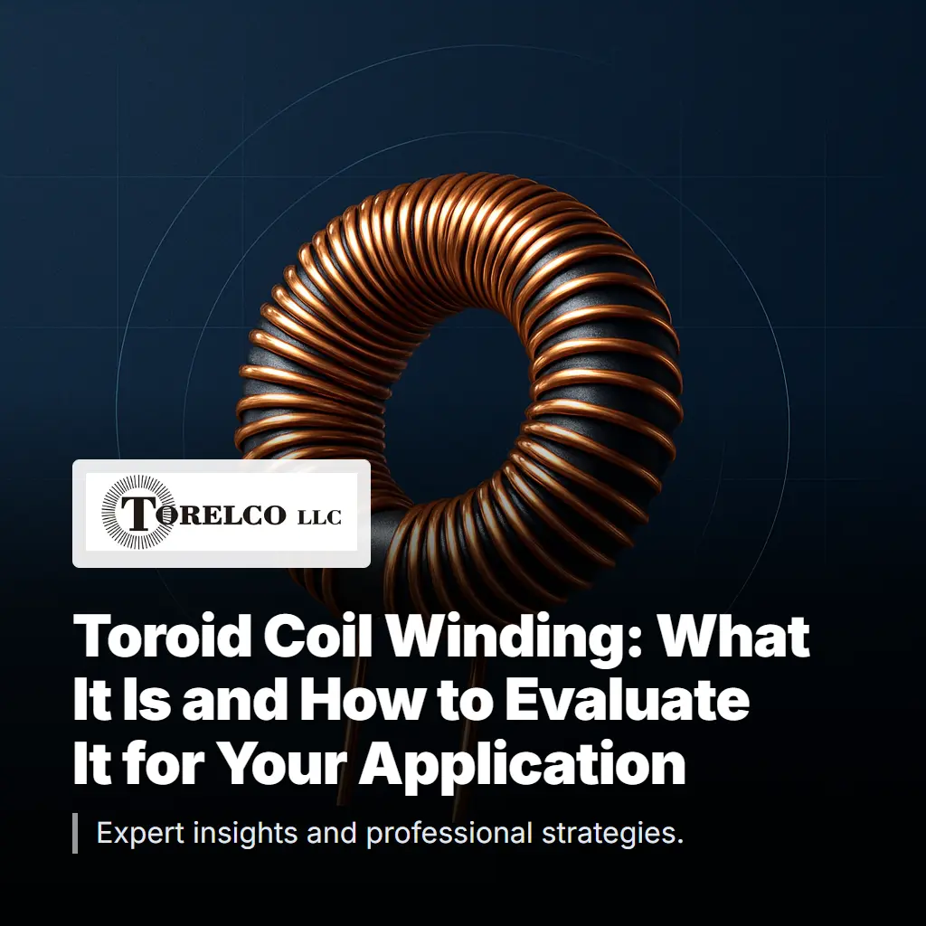 Toroid Coil Winding